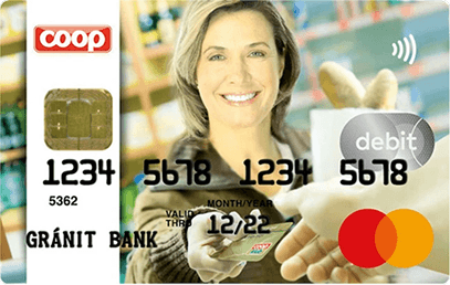 Gránit COOP Mastercard bankkártya