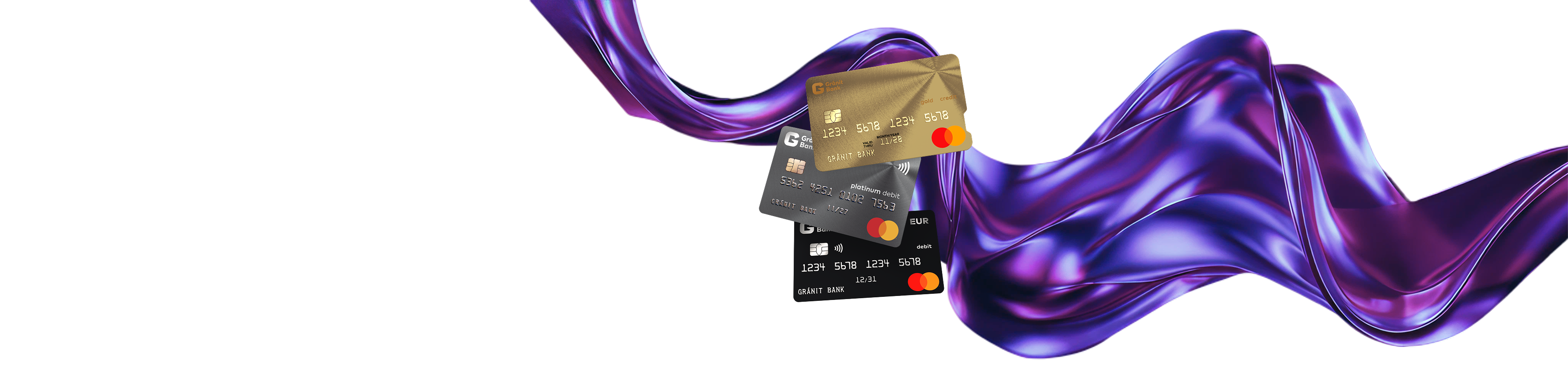 Bankkártyák hero háttérkép